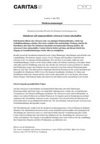 Fünf Kantone führen eine schwarze Liste von säumigen Prämienzahlenden, welche nur Notfallbehandlungen erhalten. Die Listen verfehlen ihre beabsichtigte Wirkung, sind für die Betroffenen aber fatal. Der Ständerat entscheidet am kommenden Montag darüber, die schwarzen Listen abzuschaffen. Caritas Schweiz fordert auf dazu, mit diesem Schritt den Zugang zu Gesundheitsleistungen wieder allen zu ermöglichen.