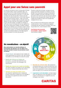 Six revendications – un objectif