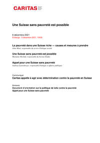 Dossier conferenza stampa, 6 dicembre 2021
