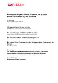 Mediendossier zur Medienkonferenz vom 3. Mai 2021