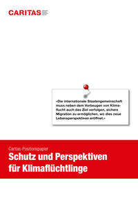 «Die internationale Staatengemeinschaft
muss neben dem Vorbeugen von Klimaflucht auch das Ziel verfolgen, sichere
Migration zu ermöglichen, wo dies neue
Lebensperspektiven eröffnet.»