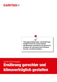 «Das gegenwärtige Agrar- und Ernährungsmodell ist nicht nur ausser Stande,
alle Menschen ausreichend und gesund zu
ernähren. Es verursacht auch immense
Umwelt- und Klimaschäden.»