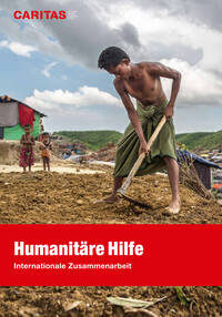 Flyer «Humanitäre Hilfe - Internationale Zusammenarbeit»