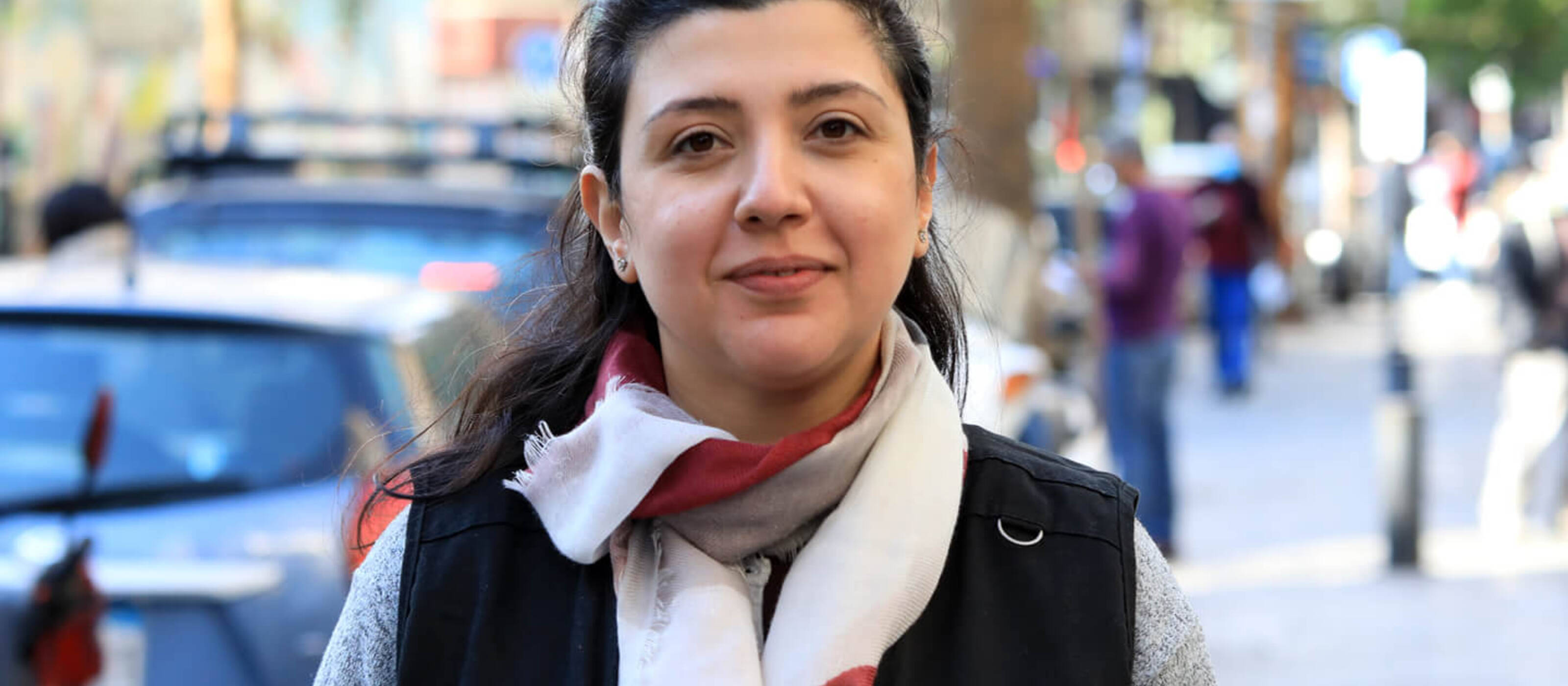 Sarah Omrane, responsable de programme au Liban pour Caritas Suisse