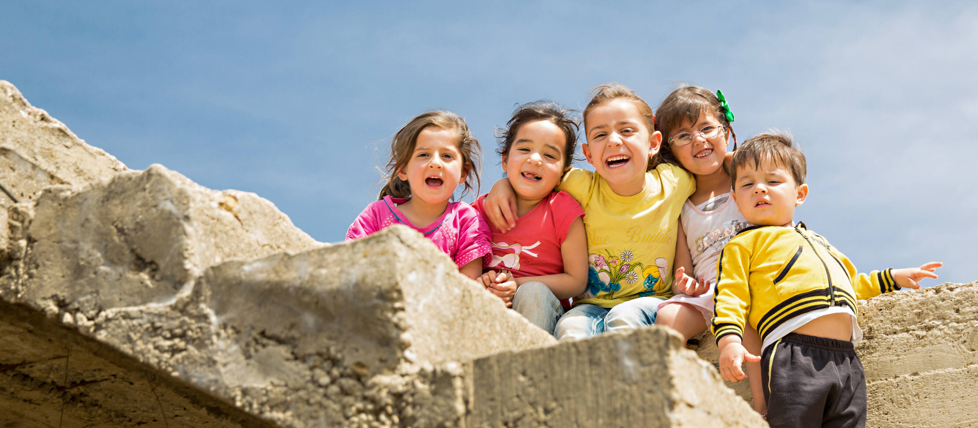 Syrian refugee children in Lebanon