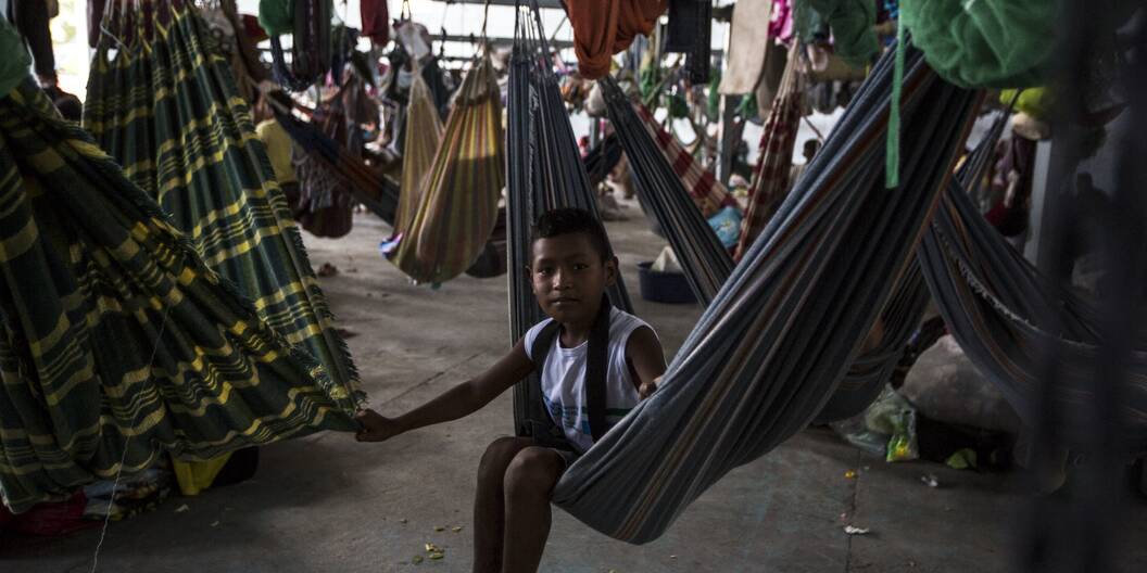 Viele Menschen aus Venezuela suchten im brasilianischen Bundesstaat Roraima Zuflucht